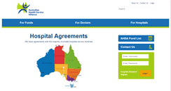 Desktop Screenshot of ahsa.com.au