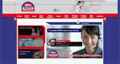 Desktop Screenshot of ahsa.com.mx