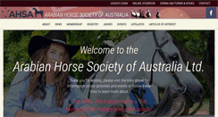 Desktop Screenshot of ahsa.asn.au
